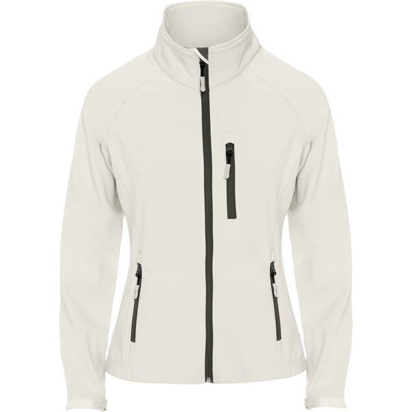 [SS643301011] Softshell Antartida Woman (011 - Blanco Perla, S)