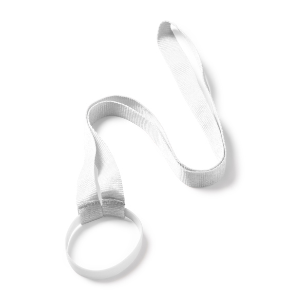 [LY7047S101] Lanyards aldaz (01 - Blanco)