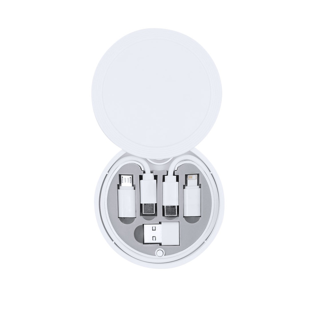 [21850BLAS/T] Set Cables Cargadores Reliek (BLA - BLANCO)