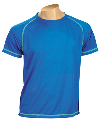 [CU12B-S] Camiseta Técnica Poliéster Cubik (-S, B-Azul marino)