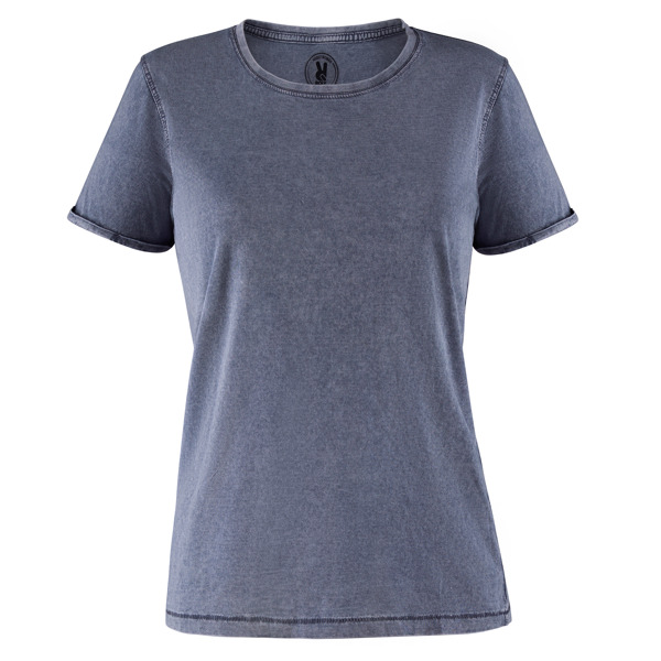 [CA66910186] Camiseta Husky Woman (86 - Azul Denim, S)