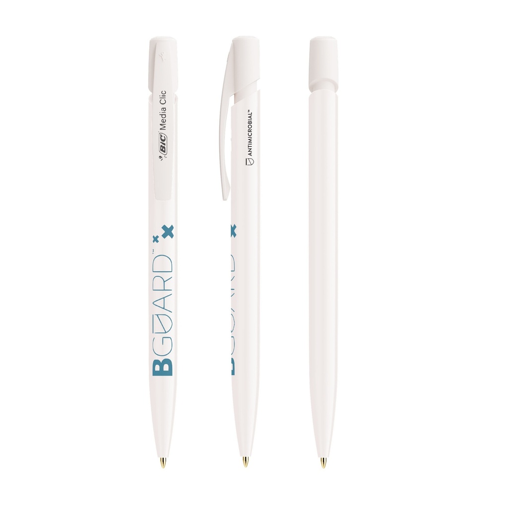 BIC® Media Clic BGUARD™ Antimicrobial™ Eco.® bp Anti. Logo