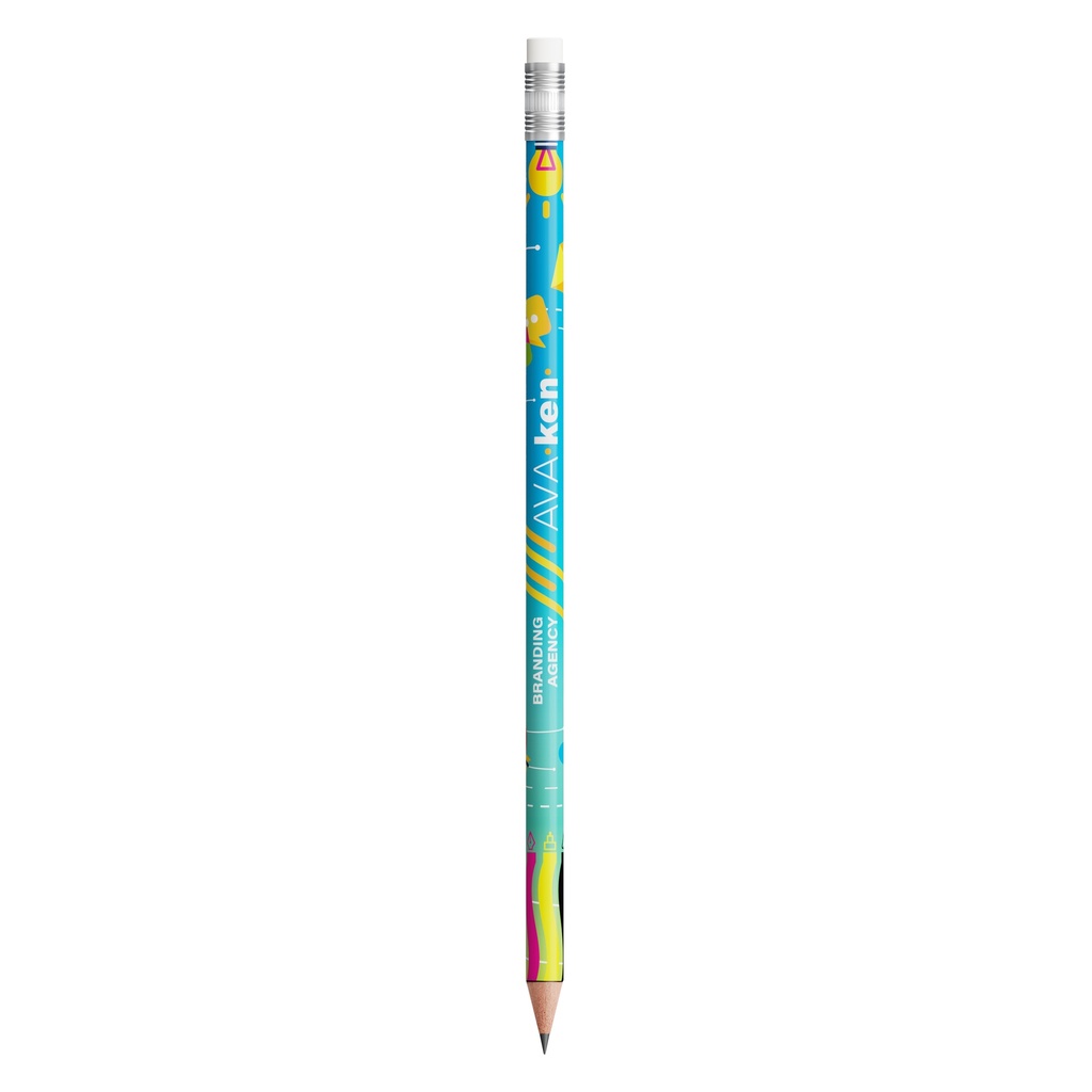 Lápiz Borrador BIC® Evolution® Ecolutions® (Ferrule-Negro-02-Opaco, Goma de borrar-Blanco-01-Opaco, Cuerpo-Negro-02-Opaco)