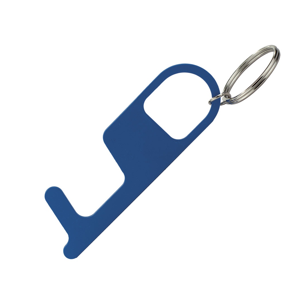 [ZU15B] Llavero Zuppa No Tocar Metal (B-Azul marino)