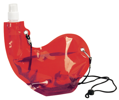 [BO13R] Botella De Pet Con Cuerda Botax (R-Rojo)