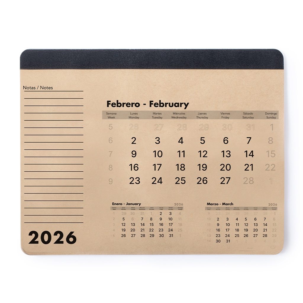 [6920NATUS/T] Alfombrilla Calendario Flen