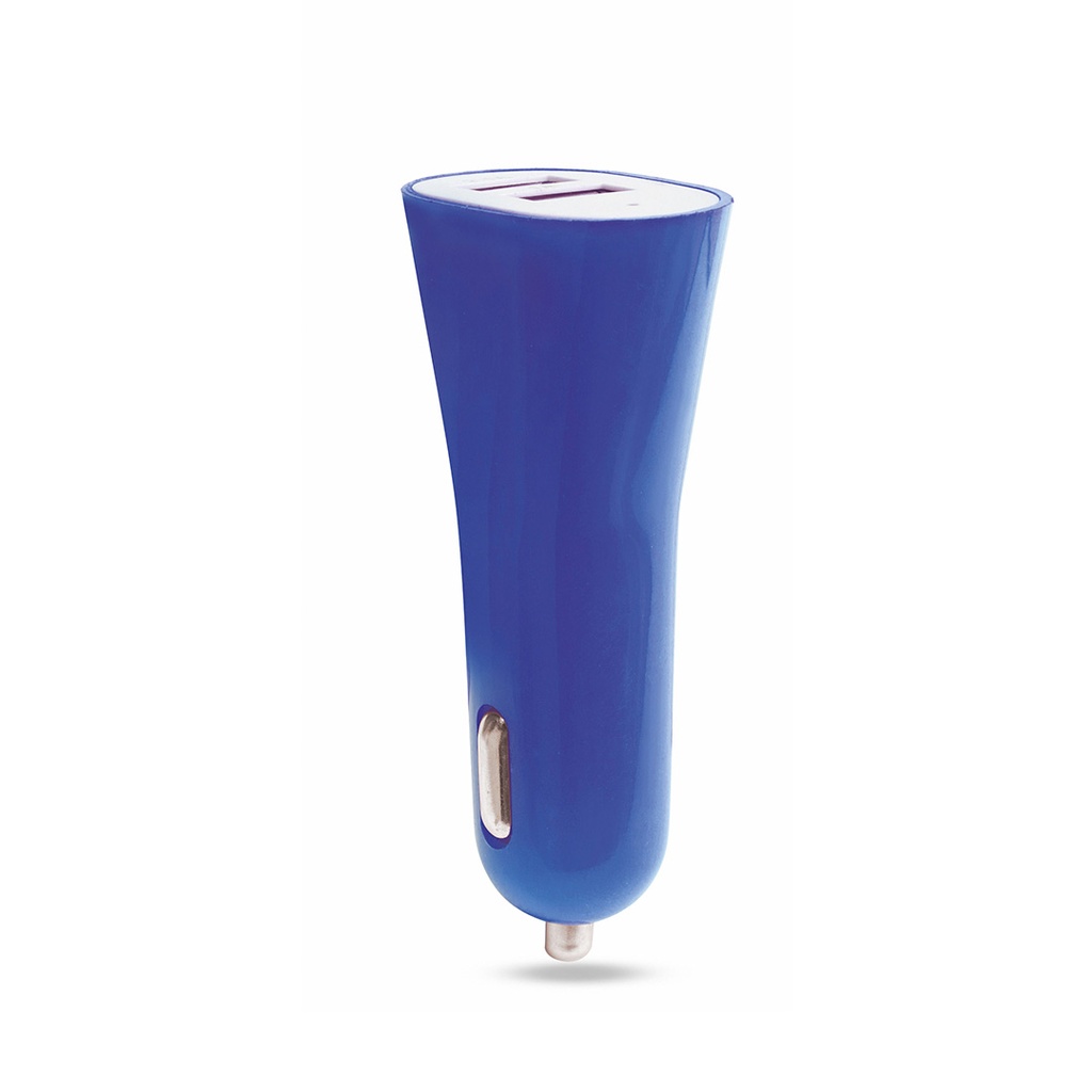 [4211AZULS/T] Cargador Coche USB Heyon (AZUL - AZUL)