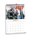 Calendario pared 31,5 cm. mensual multihoja personalizado.