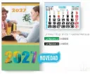 Calendario 43,5 cm. Con lamina personalizado.