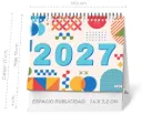 Calendario sobremesa 16,5 cm. wire-0 maxi. Bilingüe.